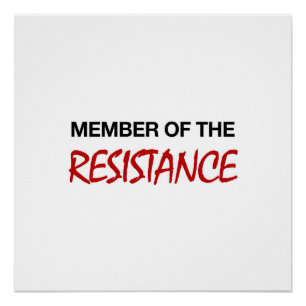 Member of the Resistance Poster