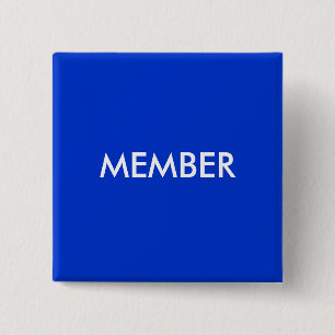 MEMBER PINBACK BUTTON