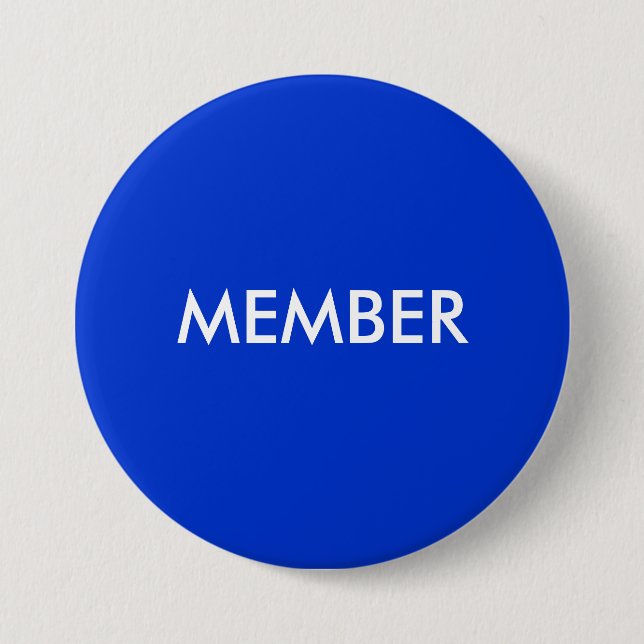 MEMBER PINBACK BUTTON (Front)