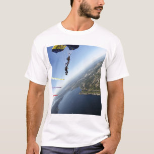 Members of the US Navy Parachute Team T-Shirt