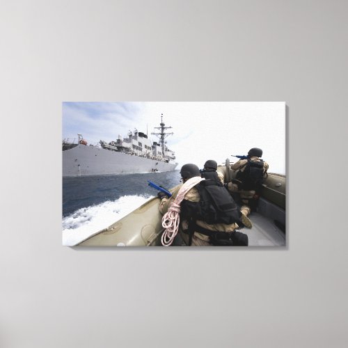 Members of the visit board search canvas print