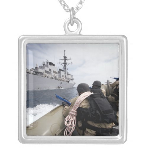 Members of the visit board search silver plated necklace
