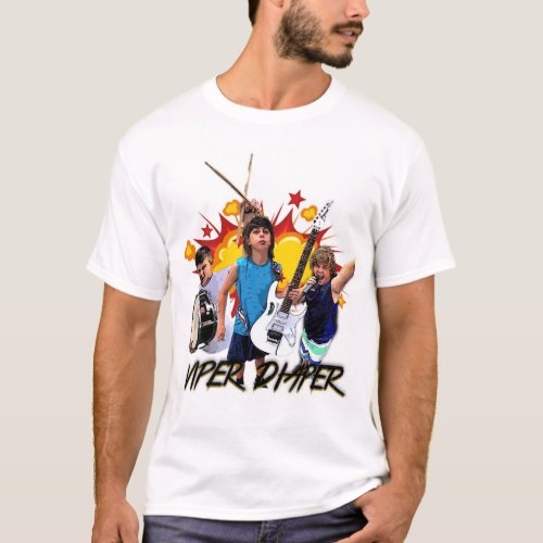 Members Of Viper Diaper Mens T_Shirt 