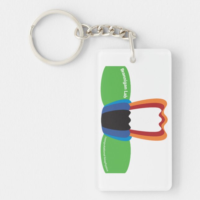 Membrane Protein Keychain (Front)