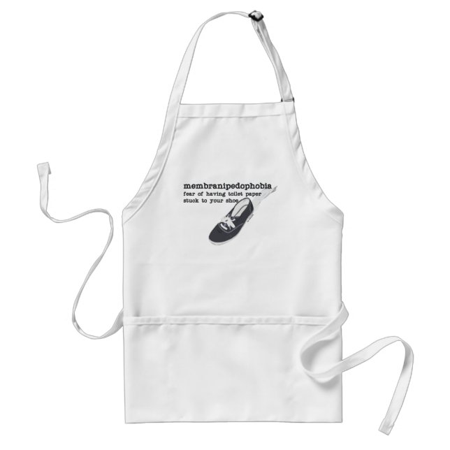 Membranipedophobia Adult Apron (Front)