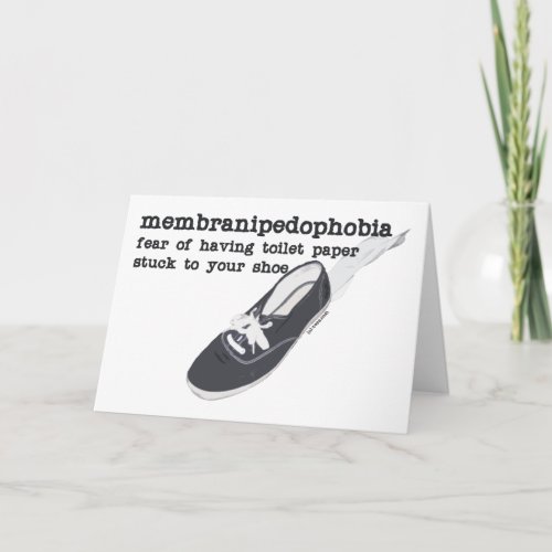 Membranipedophobia Card