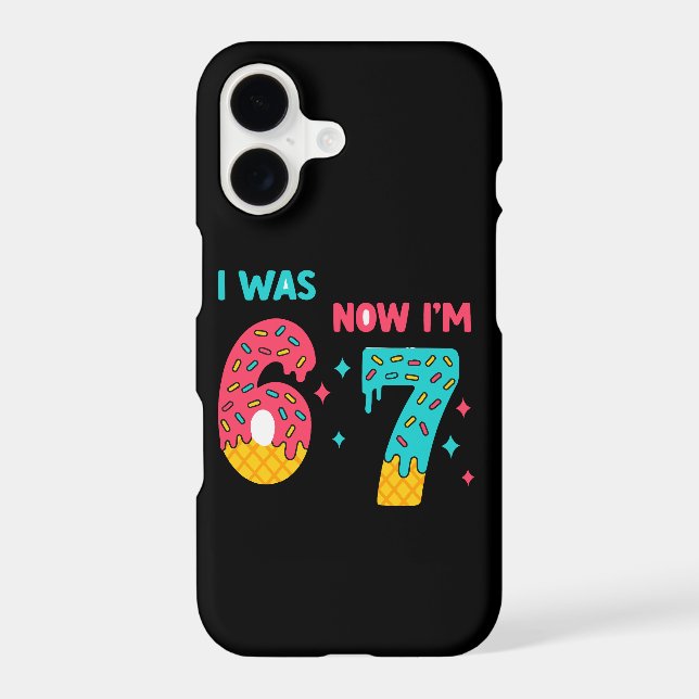 meme 6 7 Funny for Kids Case-Mate iPhone Case (Back)