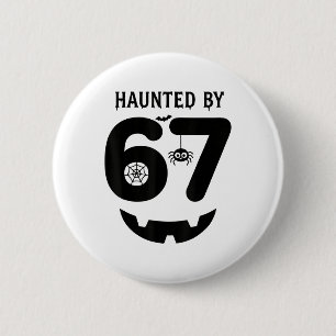 Meme 6 7 Italian Brainrot Halloween Costume Haunte Button