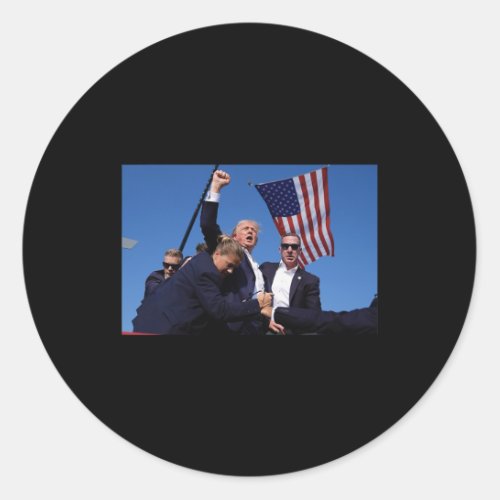 Meme Butler Pennsylvania Trump Rally Today Trump 2 Classic Round Sticker