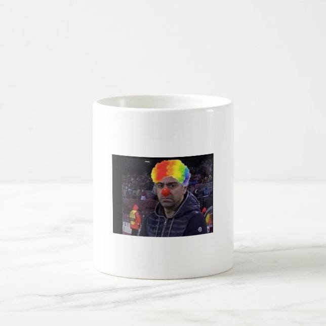 Meme Clown Coffee Mug (Center)