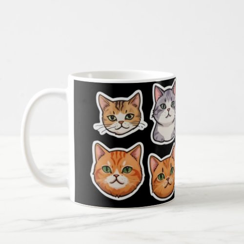 meme cute cats pack of coffee mug