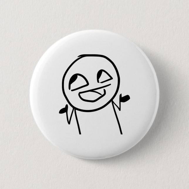 Meme - Ehm Ops Sticker  Button (Front)