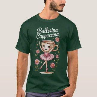 Meme Italian Brainrot Ballerina Cappuccina gift T-Shirt