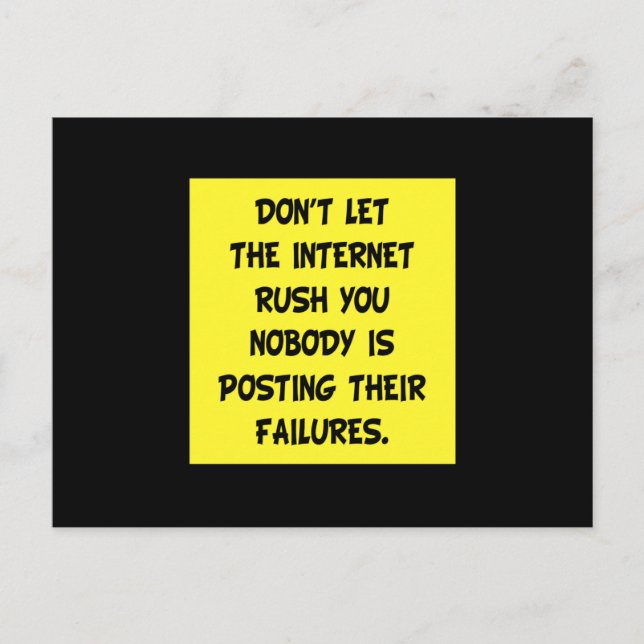 Meme Memes Work Humor Joke Cool Funny Gift Idea Postcard (Front)