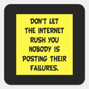 Meme Memes Work Humor Joke Cool Funny Gift Idea Square Sticker