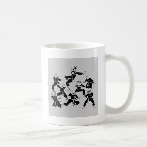 meme ninja gang coffee mug
