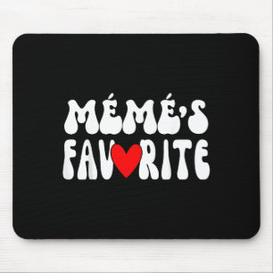 MÉmÉ’s Favorite Funny Grandparent Granhild Humor  Mouse Pad