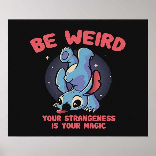 meme stitch poster (Front)