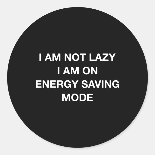 Meme Work Memes Humor Joke Cool Funny Gift Idea Classic Round Sticker (Front)