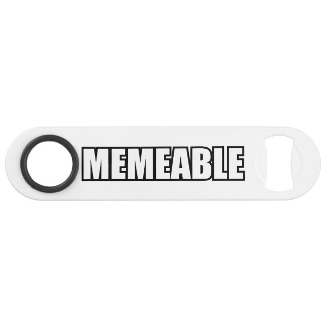 MEMEABLE BAR KEY (Front (Horizontal))