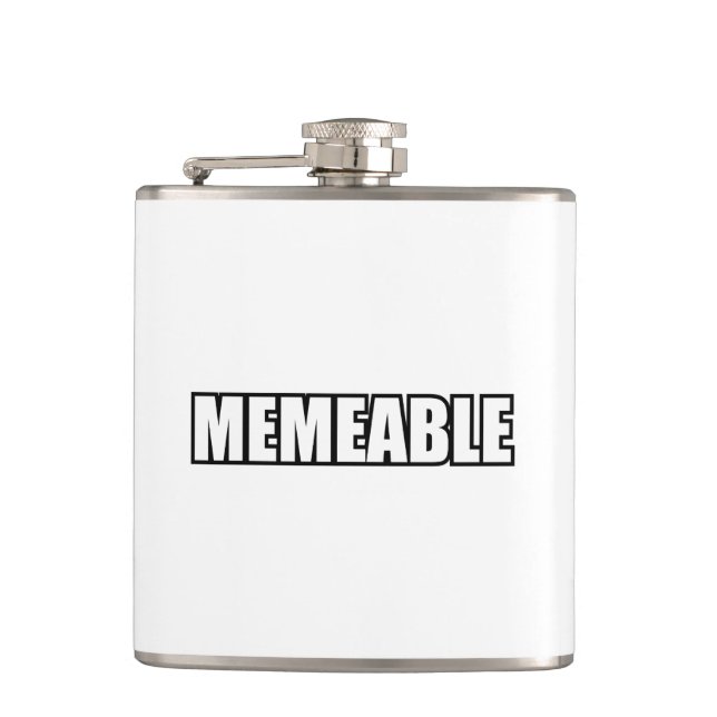 MEMEABLE FLASK (Front)