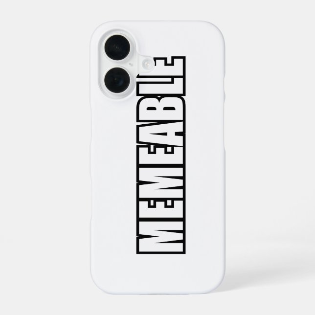 MEMEABLE IPHONE CASE (Back)