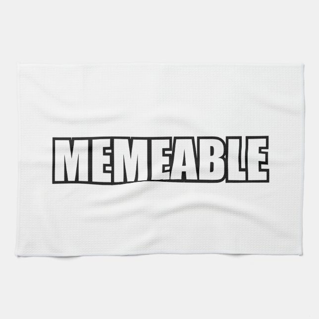 MEMEABLE KITCHEN TOWEL (Horizontal)