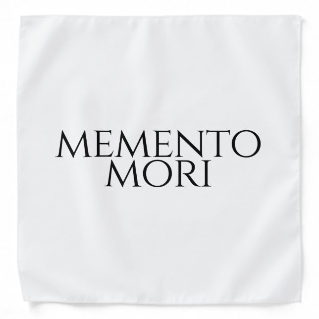Memento Mori Bandana (Front)