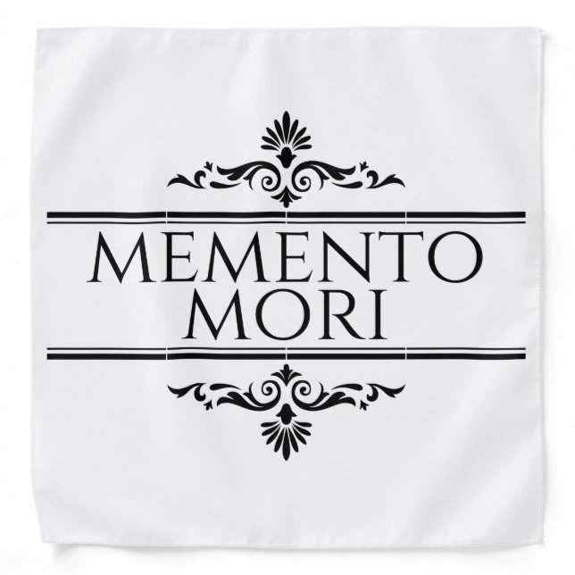 Memento Mori Bandana (Front)