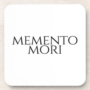 Memento Mori Beverage Coaster