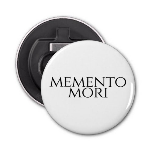 Memento Mori Bottle Opener