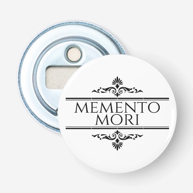 Memento Mori Bottle Opener (Front)