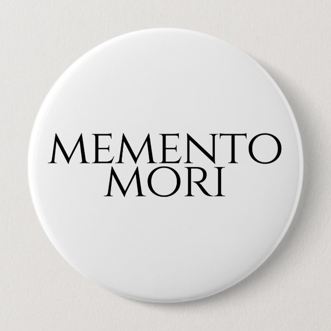 Memento Mori Button (Front)