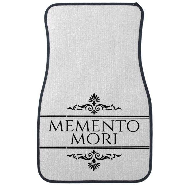 Memento Mori Car Floor Mat (Front)