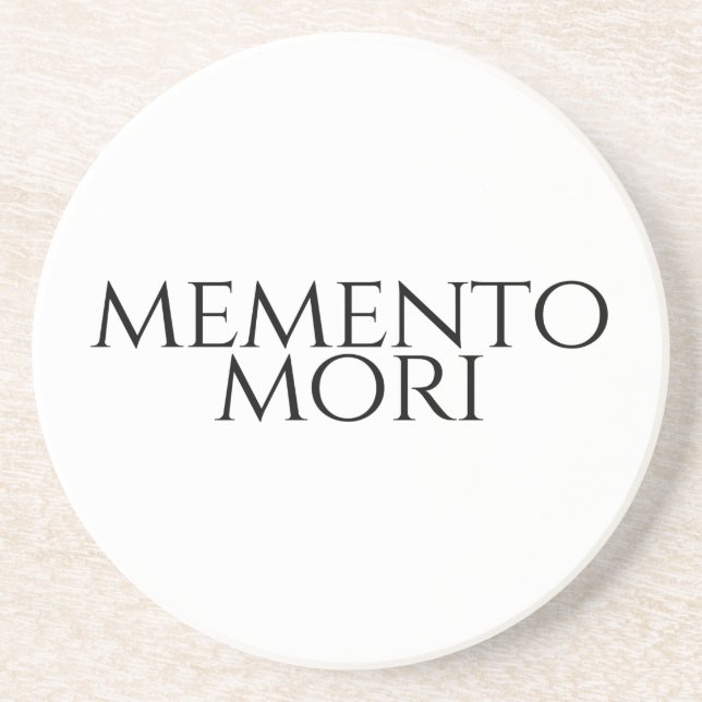 Memento Mori  Coaster (Front)