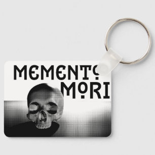 Memento Mori Design Keychain