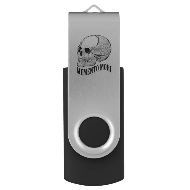 Memento mori flash drive (Back (Vertical))