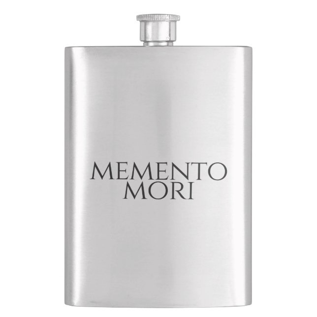 Memento Mori Flask (Front)