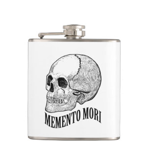 Memento mori flask