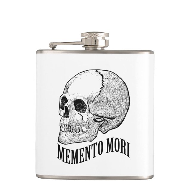 Memento mori flask (Front)