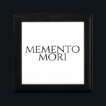 Memento Mori Gift Box<br><div class="desc">Memento Mori is a Latin phrase meaning "remember you must die". This is actually a great encouragement to live each day to its fullest!</div>