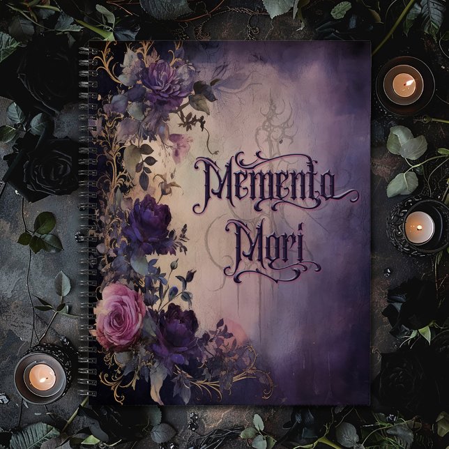 Memento Mori Gothic Notebook (Creator Uploaded)