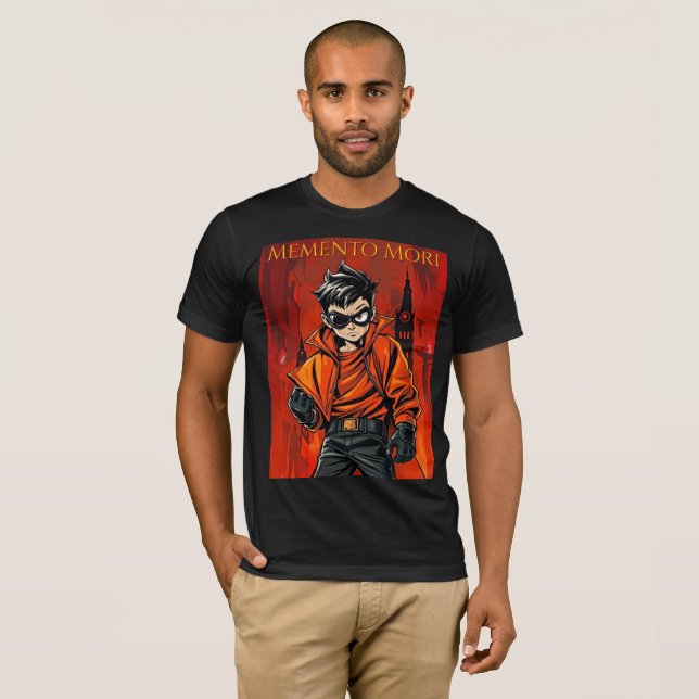 Memento Mori Heroic T-Shirt: Bold & Timeless T-Shirt (Front Full)