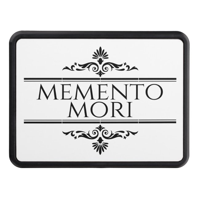 Memento Mori Hitch Cover (Front)