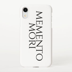 Memento Mori iPhone XR Case