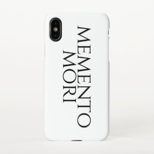 Memento Mori iPhone X Case