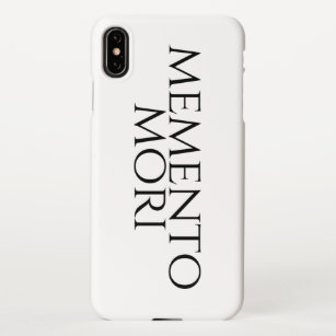 Memento Mori iPhone XS Max Case
