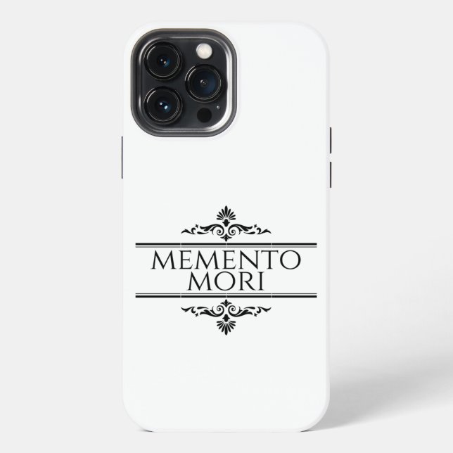 Memento Mori Iphone Case (Back)