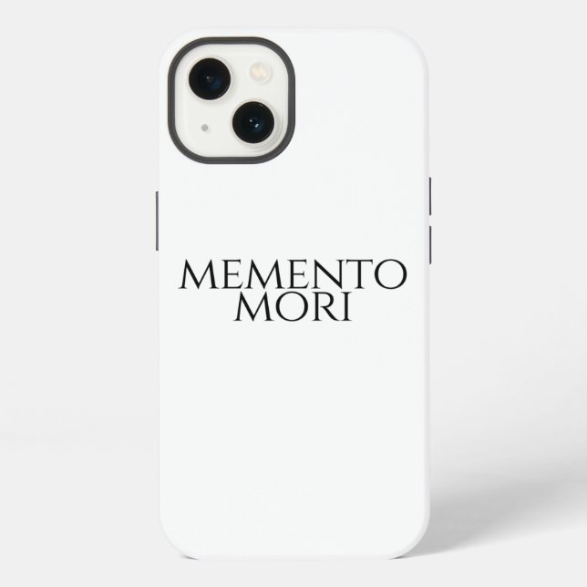 Memento Mori Iphone Case (Back)