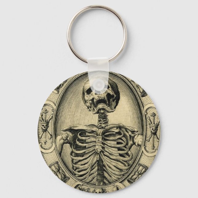 Memento Mori Keychain (Front)